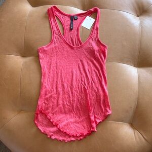 Joe's Jeans Bright Pink Racerback Tank Top